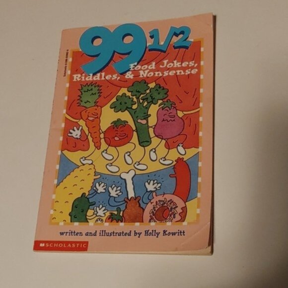 99 1/2 Food Jokes, Riddles, & Nonsense Paperback book 1997 - Picture 2 of 5